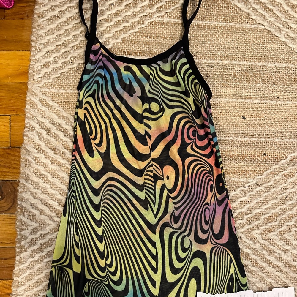 Current Mood mesh dress